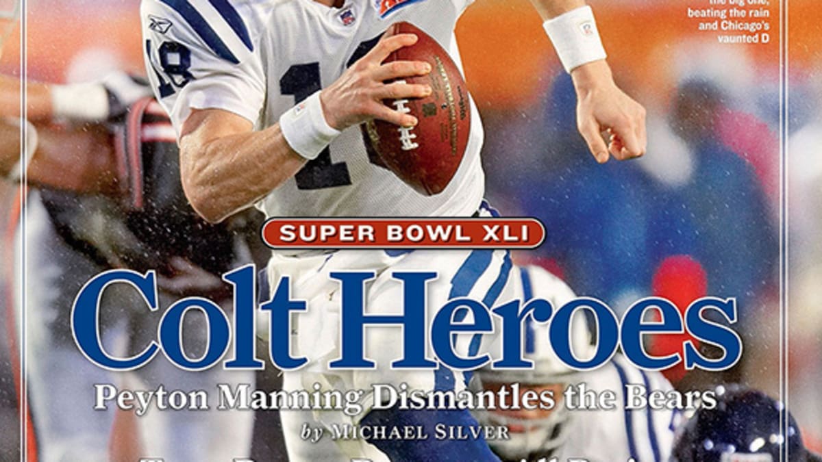 February 12, 2007 Peyton Manning Colts Super Bowl Colt Heroes Sports  Illustrated