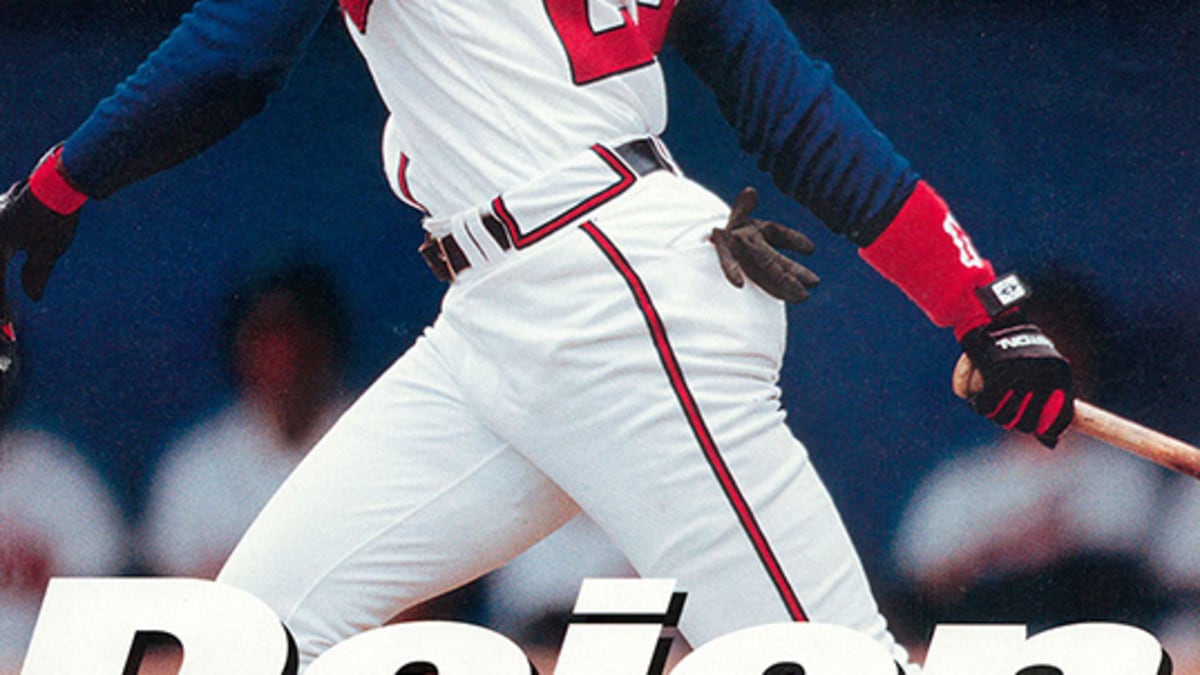 Atlanta Braves Deion Sanders Sports Illustrated Cover Framed