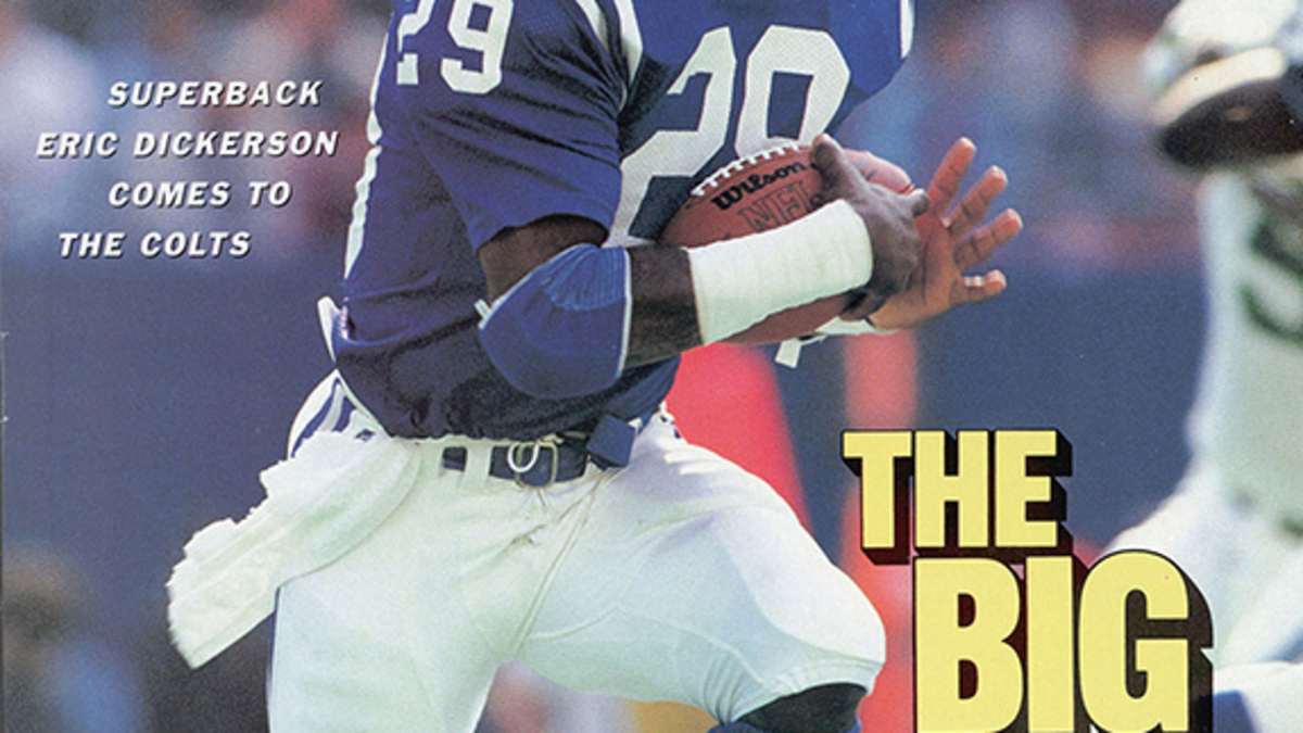 Indianapolis Colts Eric Dickerson Sports Illustrated Cover by Sports  Illustrated