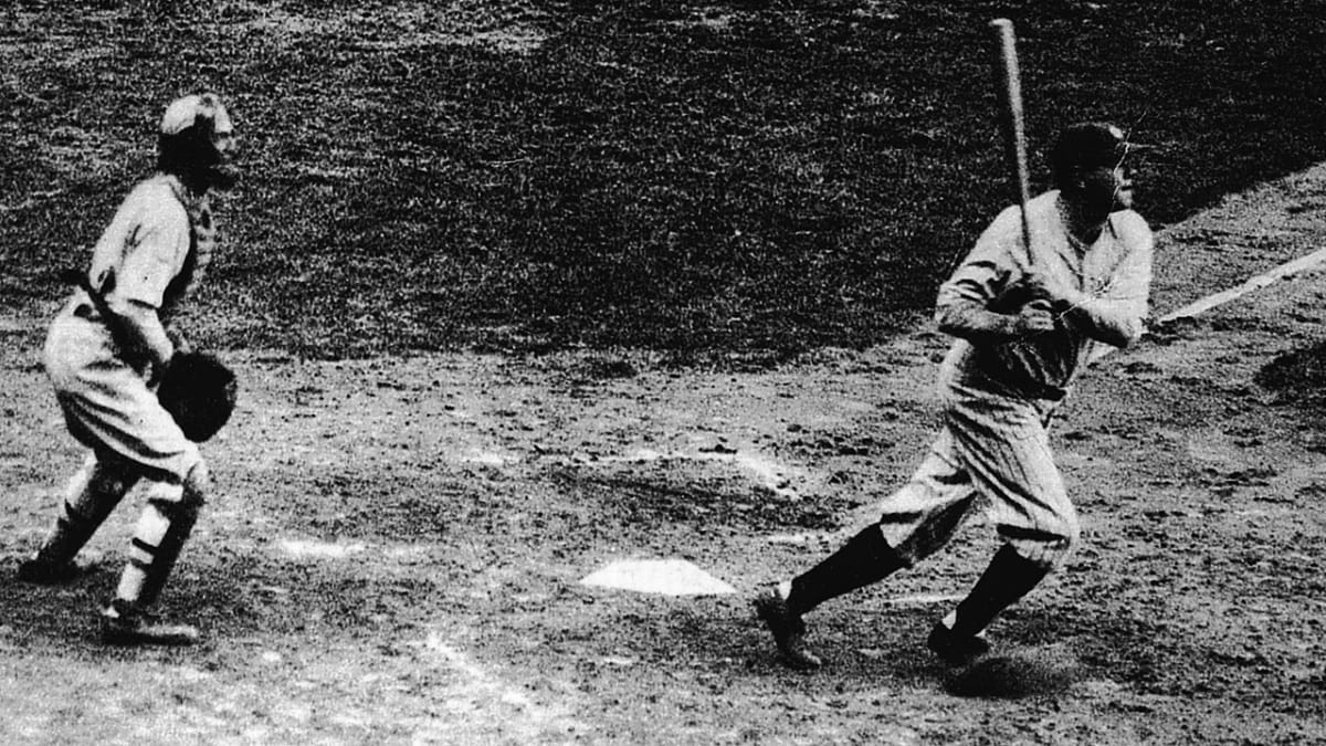 Oh, That Swing. Fat and forty, Babe Ruth still had IT.