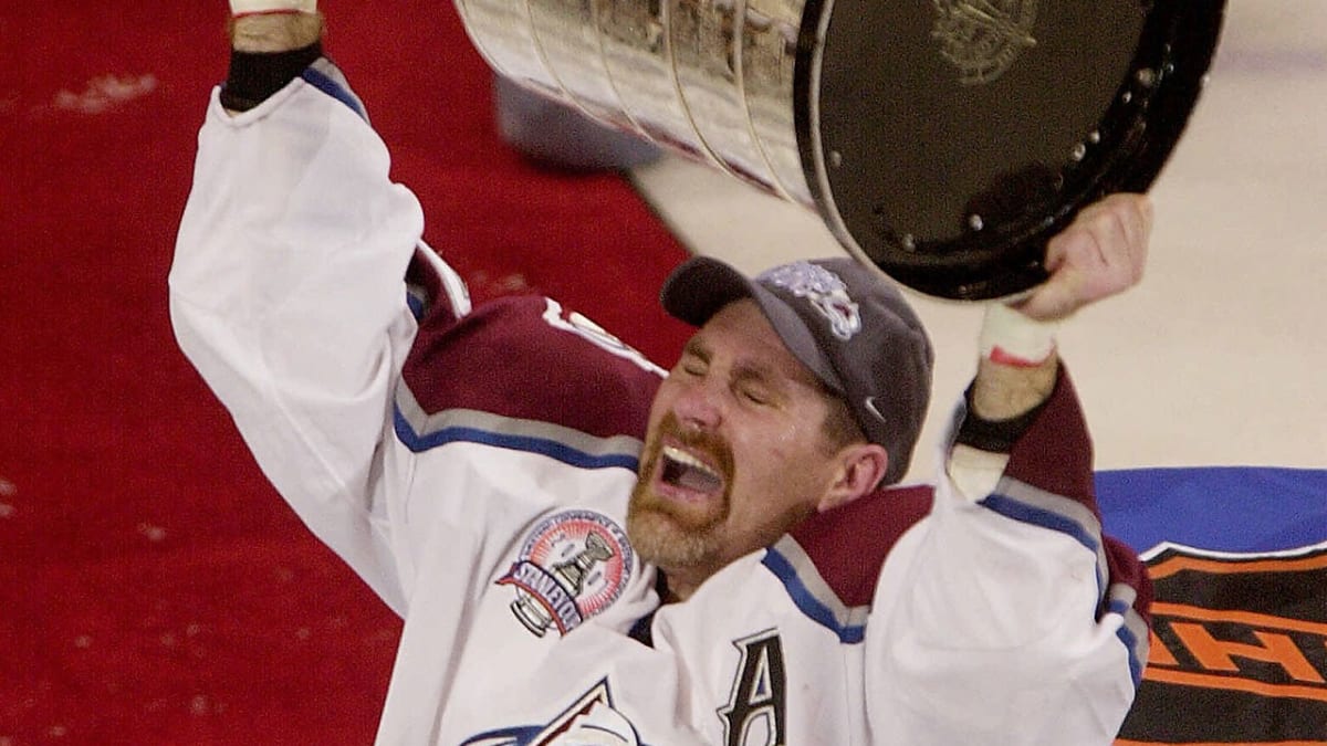 Colorado Avalanche Ray Bourque, 2001 Nhl Stanley Cup Finals Sports  Illustrated Cover Art Print