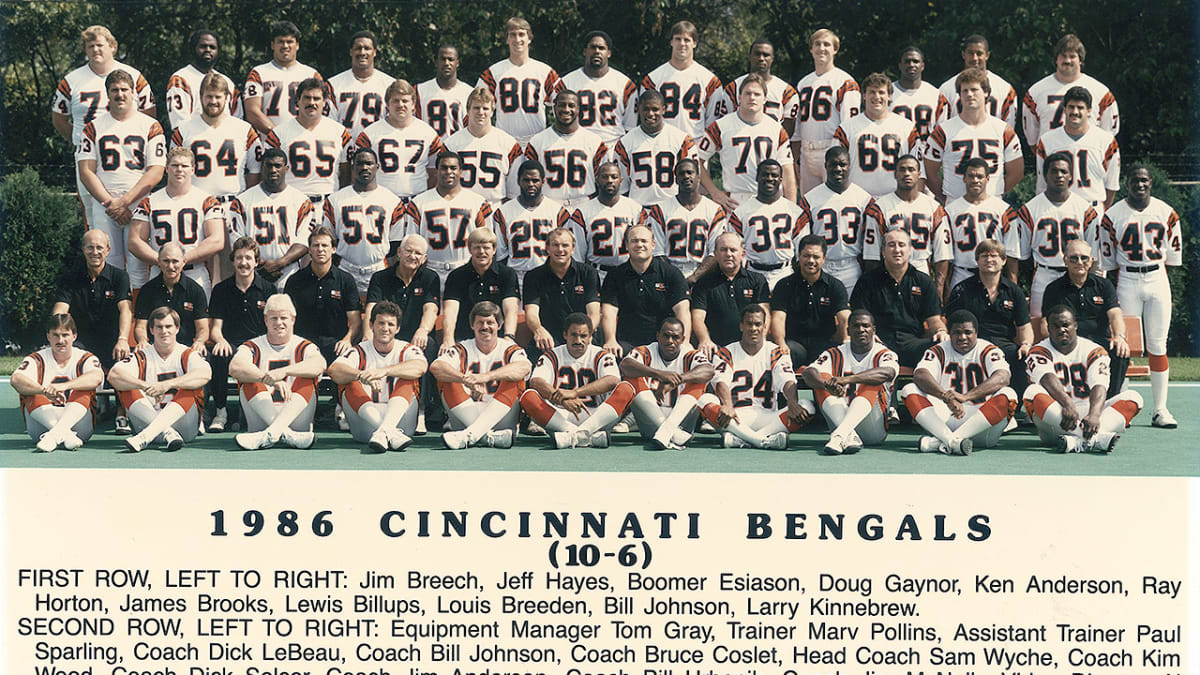 An NFL Case Study: Catching up with the 1986 Cincinnati Bengals