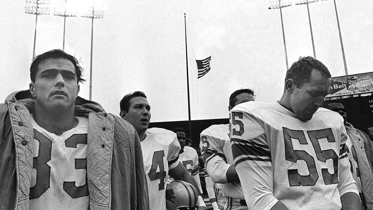 JFK Assassination: The mood at NFL games, two days after tragedy - Sports  Illustrated