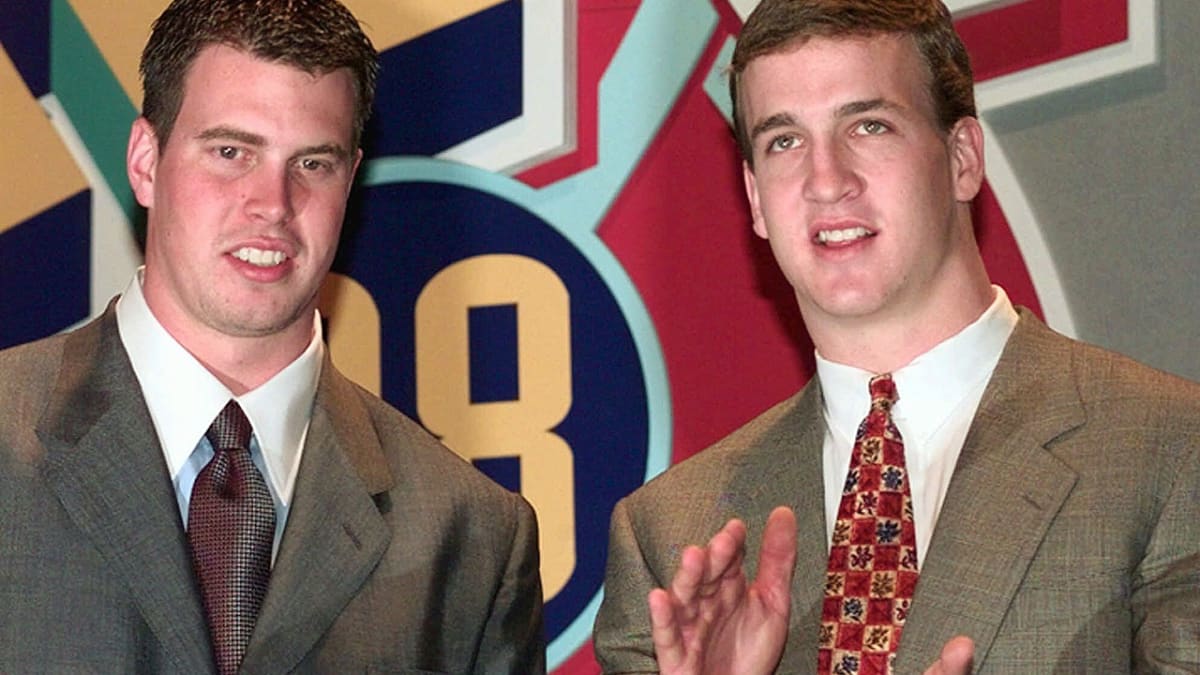 Peyton Manning and Ryan Leaf: The QBs, the myths, the legends of 1998 NFL  Draft - The Athletic