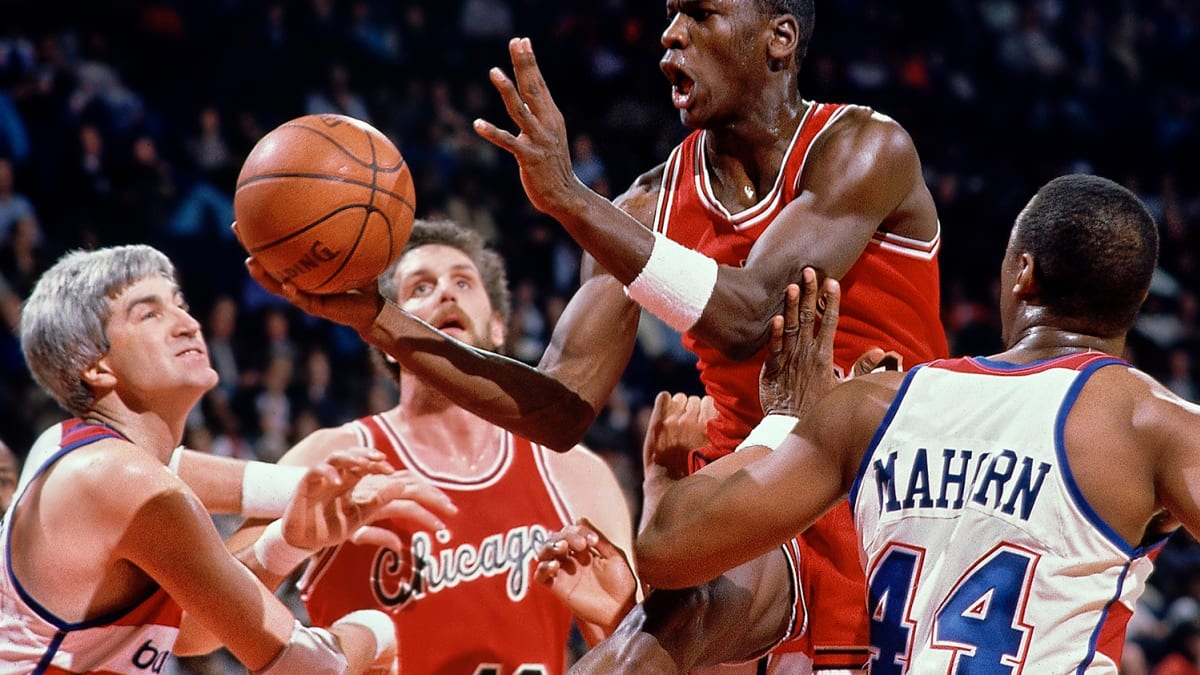 Michael Jordan Chicago Bulls Jersey Black 1984 Rookie season