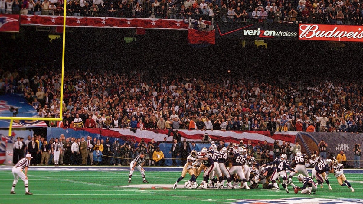 Super Bowl 2002 Unknown Patriots stun Rams Sports Illustrated