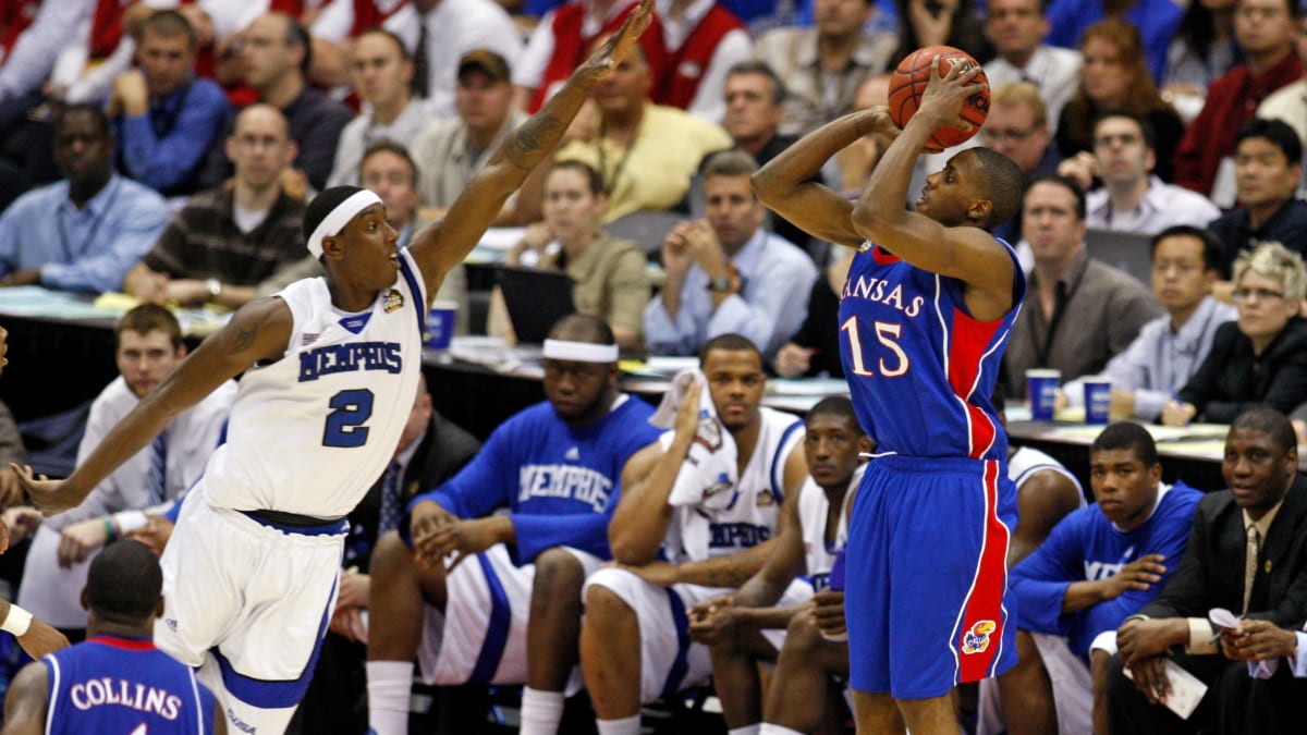 サイコロード プレイマット National Chanpionship 2008 Kansas takes down Memphis in OT to win 2008 NCAA