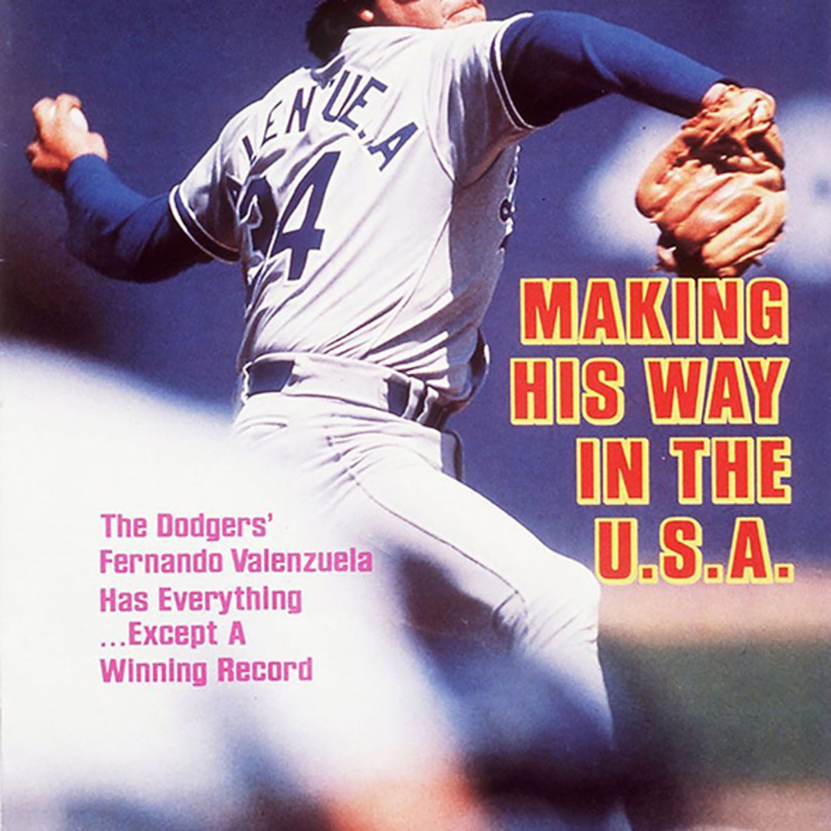 JULY 8, 1985 SPORTS ILLUSTRATED MAGAZINE FEATURING FERNANDO