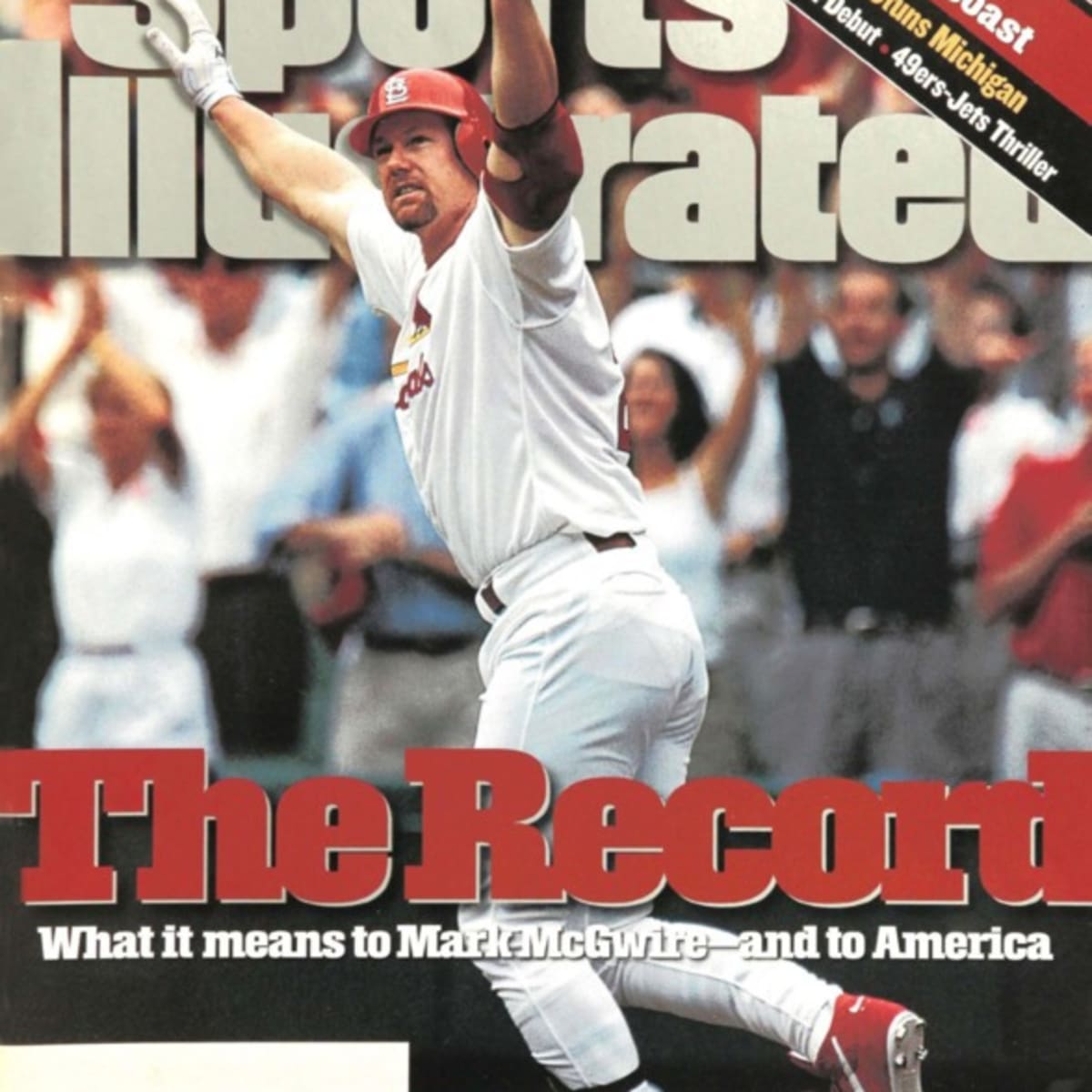 Mark McGwire - St Louis Cardinals - One Cool Daddy - Sports Illustrated -  September 7, 1998 - SI at 's Sports Collectibles Store