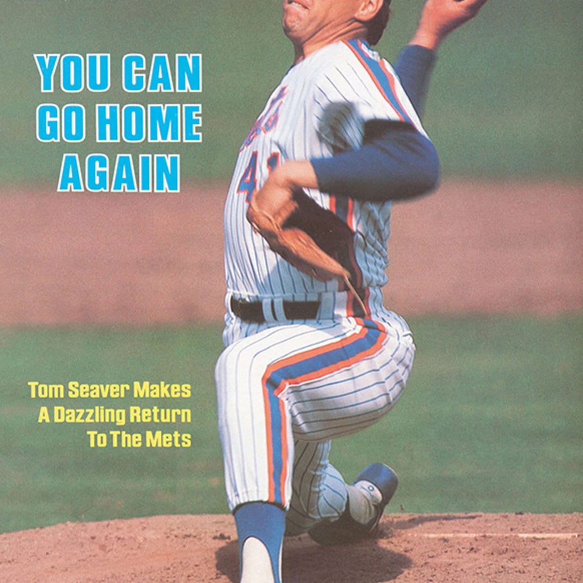 1983 Tom Seaver April Issue Sports Illustrated Magazine in 