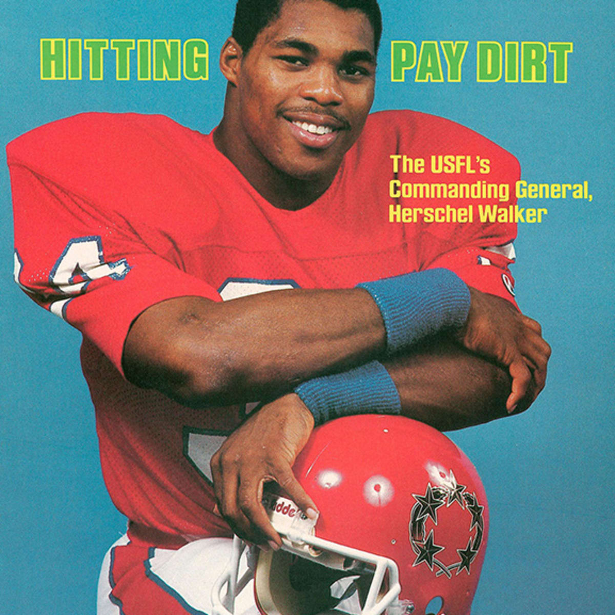 Herschel Walker Signed 1986 Sports Illustrated Magazine (Beckett COA)