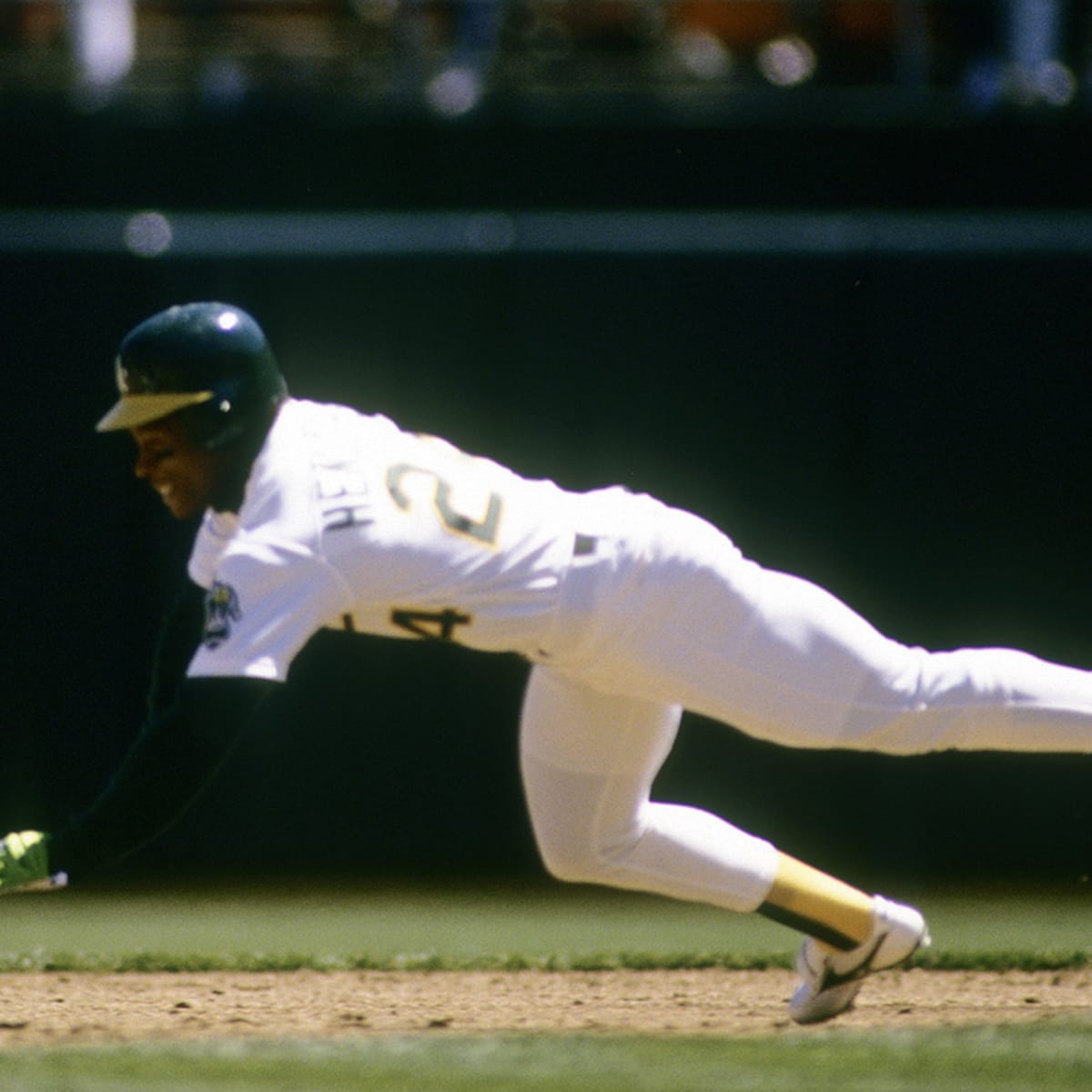 1990 Rickey Henderson World Series Game Worn Oakland Athletics