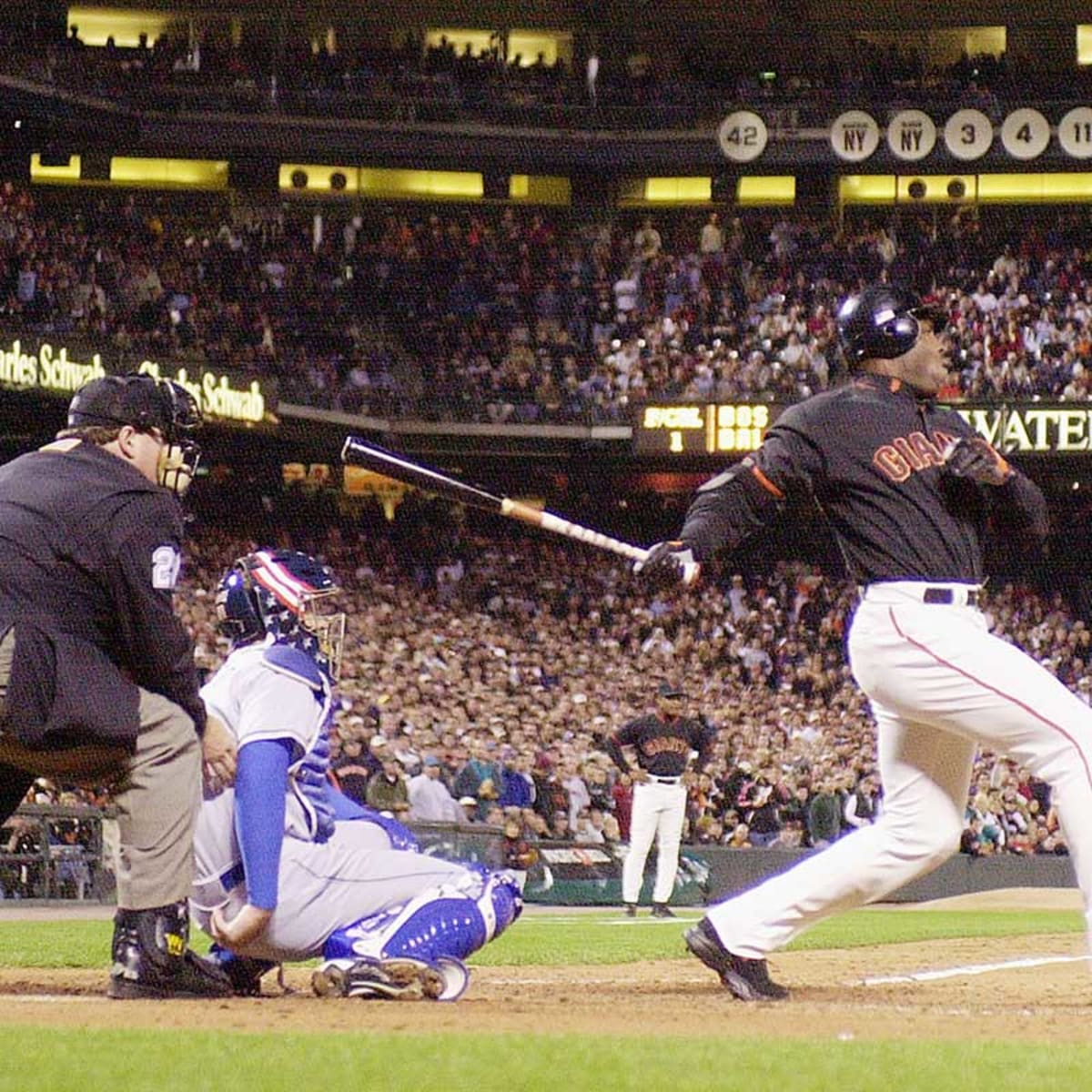 Watch Barry Bonds hit his very first big league home run