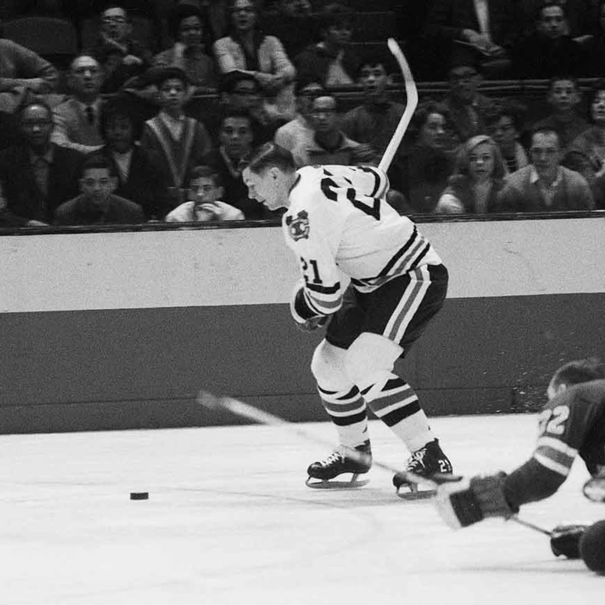 1960-61 Stan Mikita Chicago Black Hawks Stanley Cup Finals Game