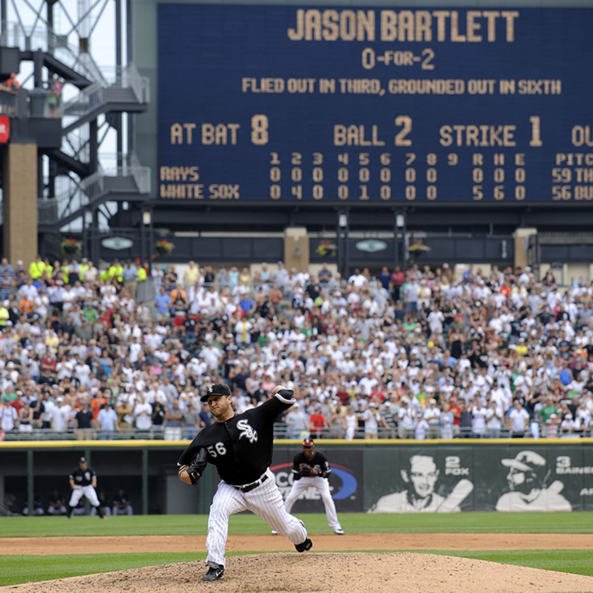 White Sox retire former star pitcher Mark Buehrle's No. 56 jersey
