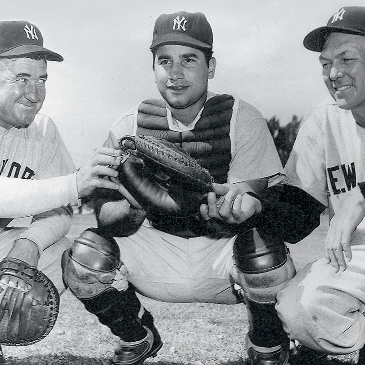 Original Two-toned New York Yankees Pin Striped Cotton Baseball
