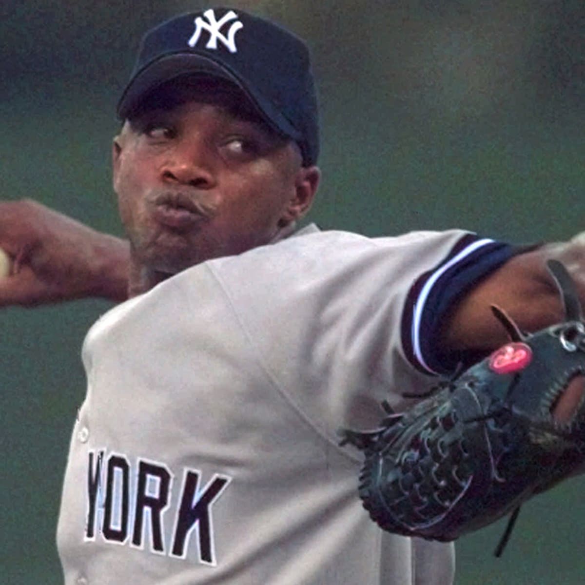 1999 Orlando El Duque Hernandez Oneonta Yankees Game Used Minor