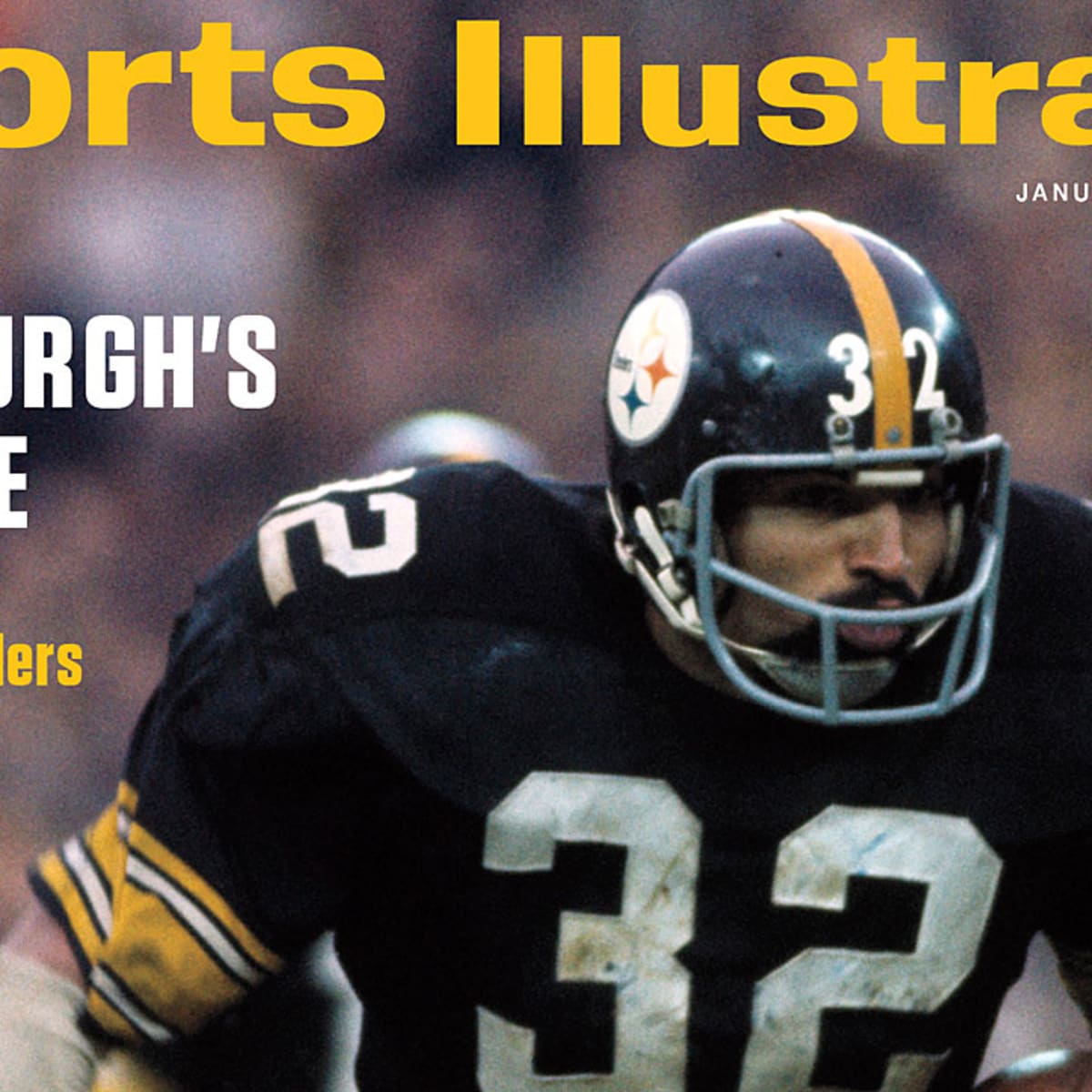 Franco Harris immaculate reception photo autographed Steiner coa