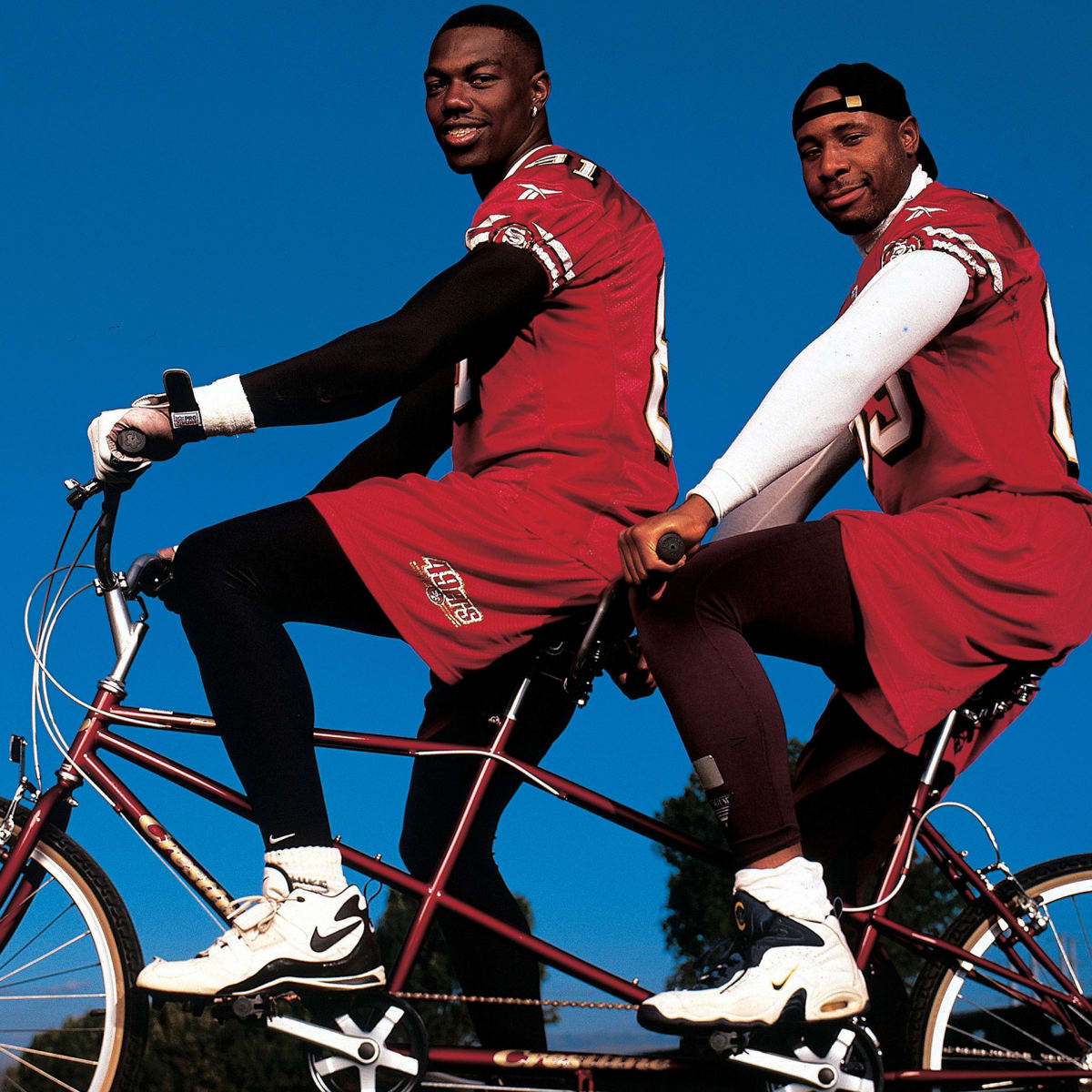 J.J. Stokes, Jerry Rice & Terrell Owens