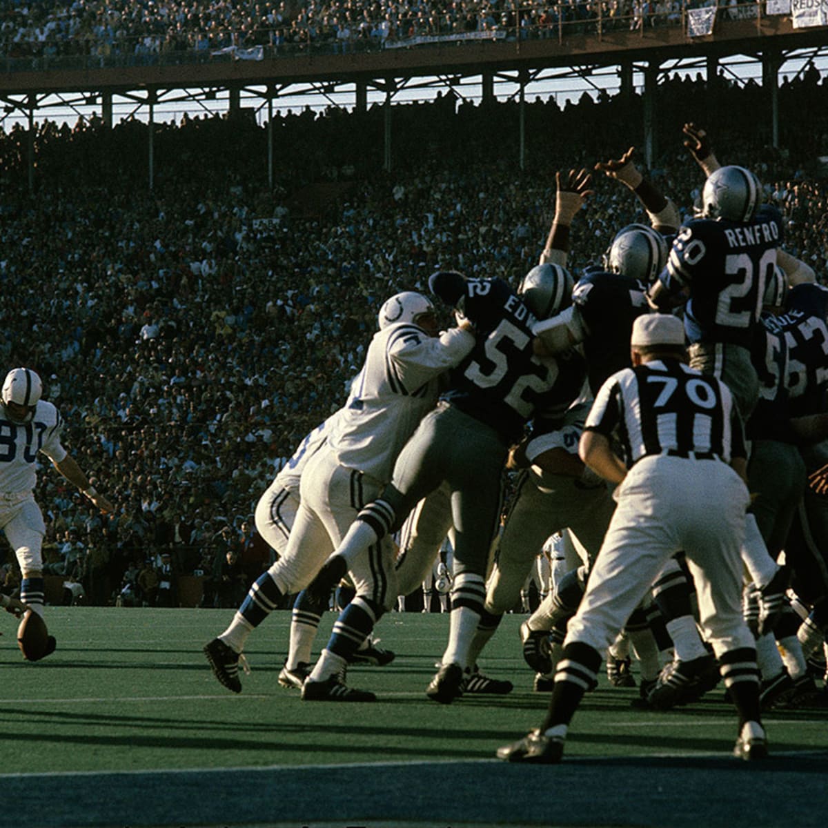 Super Bowl V Colts beat Cowboys Sports Illustrated Vault SI