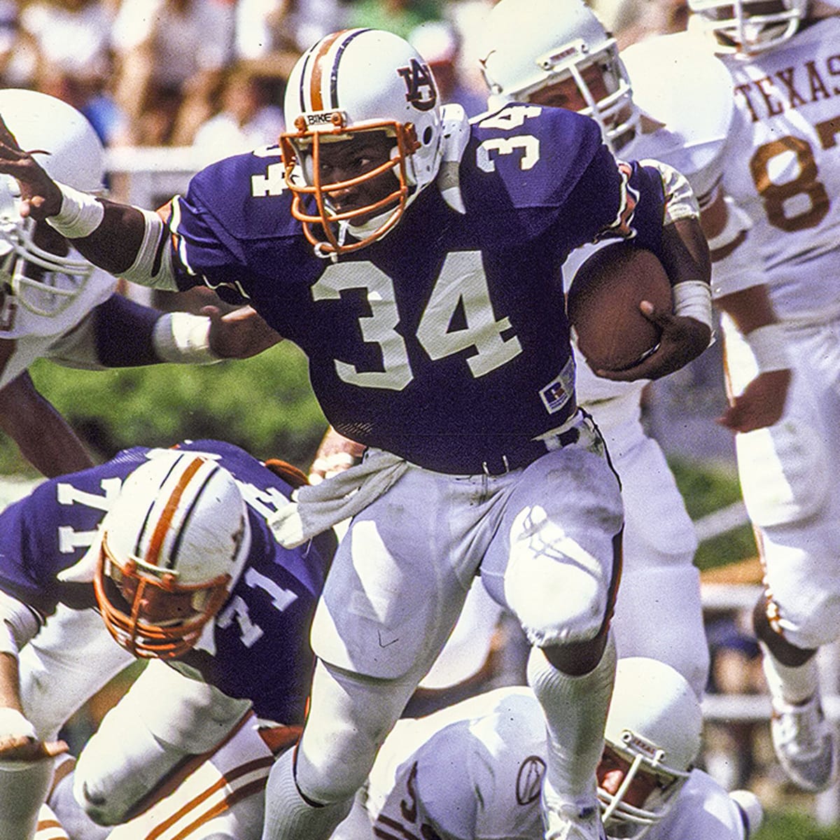 Bo jackson deals auburn jersey number