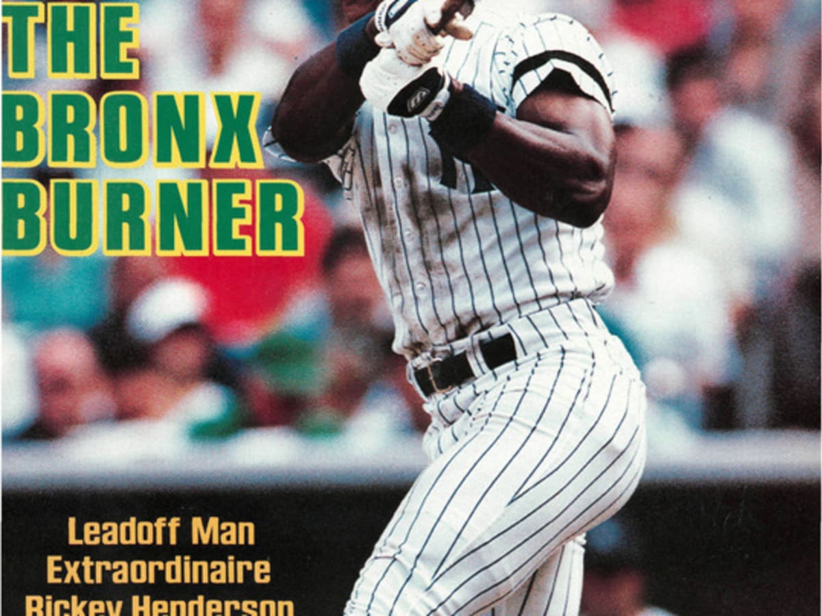 SPORTS ILLUSTRATED JULY 28 1986 RICKEY HENDERSON NEW YORK YANKEES COVER