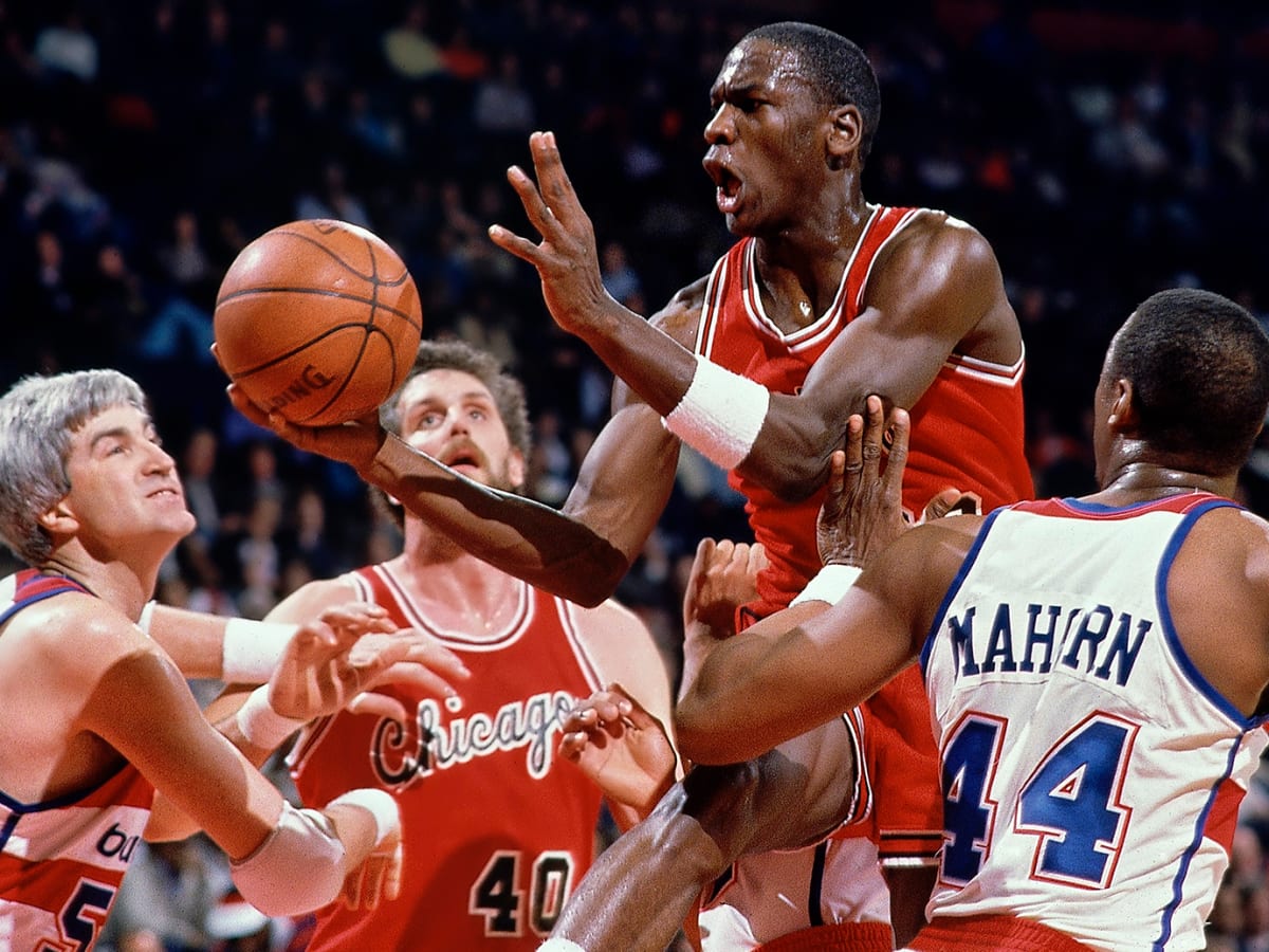 Top NBA Finals moments: Michael Jordan's mid-air, switch-handed layup
