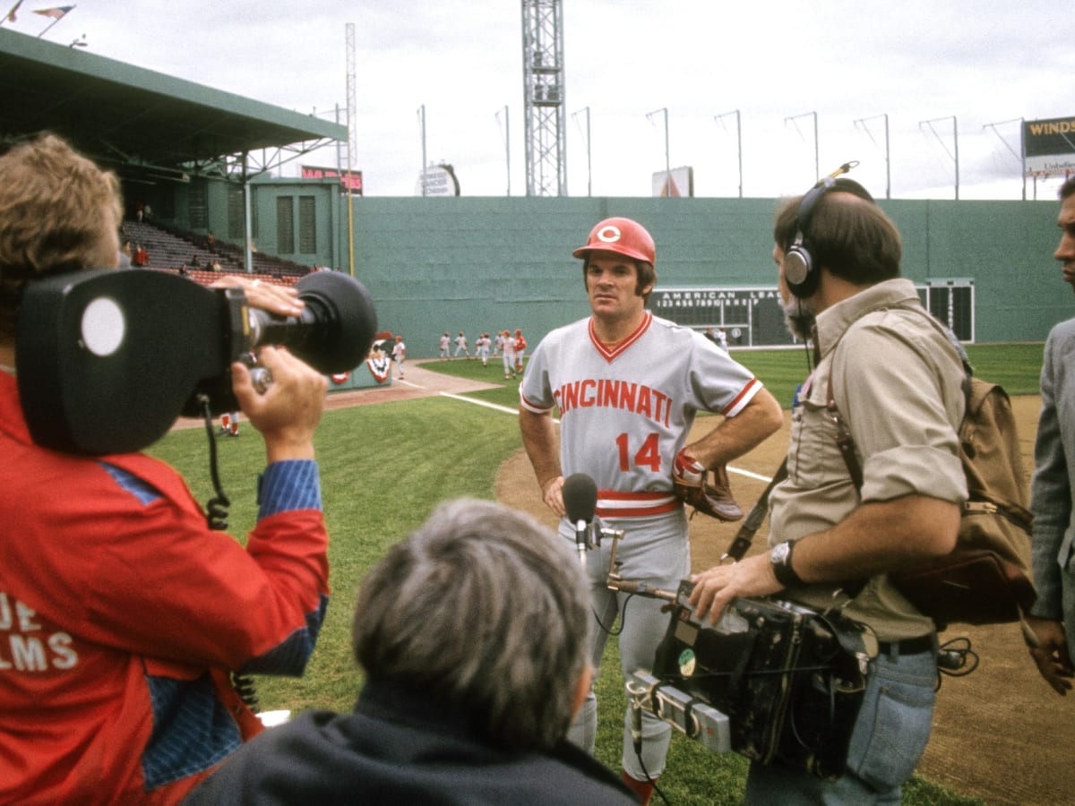 Super 70s Sports on X: Before you judge Pete Rose, tell me that you  wouldn't also wear a t-shirt with a photo of yourself that said The  Battler. I thought so.  /