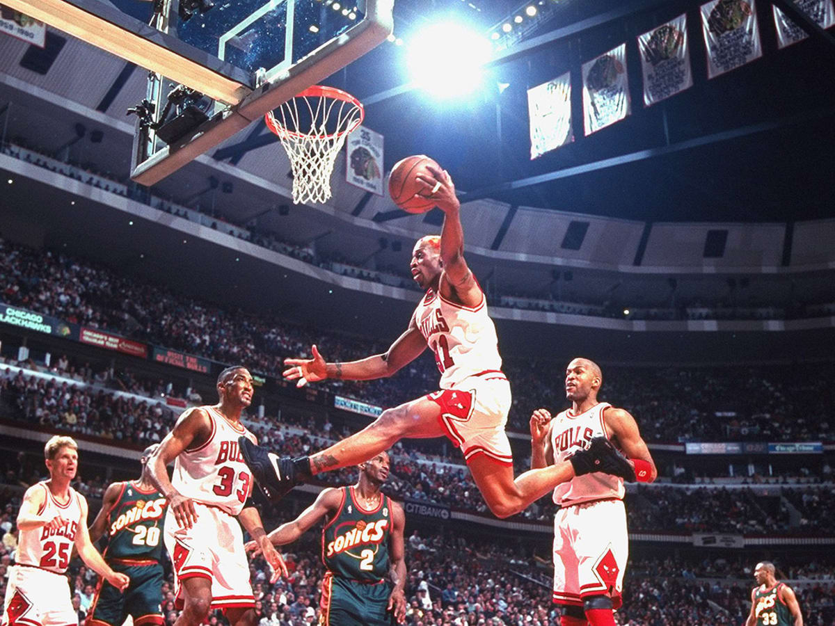 Dennis rodman bulls sales