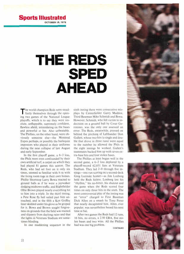 Sports Illustrated October 18, 1976 - Another Squeaker for the