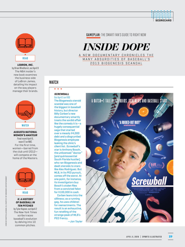 April 8, 2019 Table Of Contents - Sports Illustrated Vault