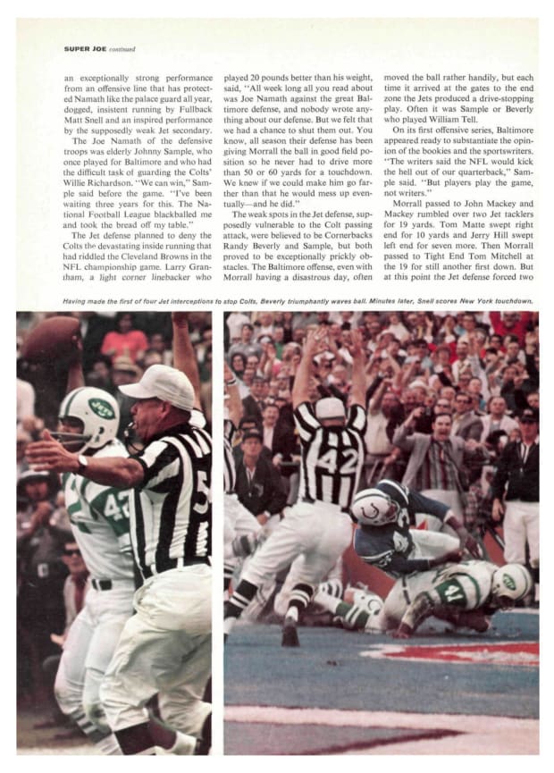 On This Date in Sports December 20, 1969: Downing the Jets