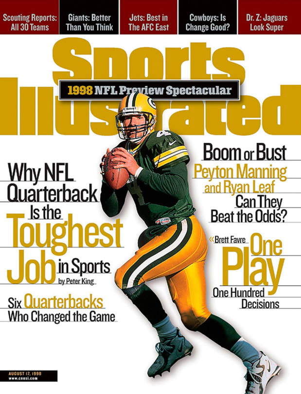 Sports Illustrated 1998 "Boom Or Bust" Peyton Manning And Ryan  Leaf