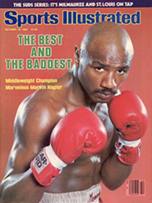 1990 Sports Illustrated MARVIN HAGLER NewsStand IT's A MARVELOUS LIFE No Label 