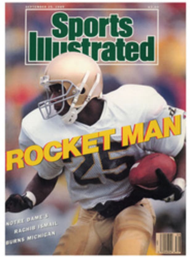 Notre Dame Football on X: In a landslide, the #NDFBDreamTeam Punt Returner  is Rocket Ismail! #GoIrish Next vote is at 1 pm ET.   / X