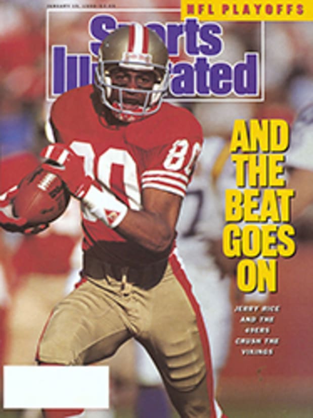 1990 SAN FRANCISCO 49ERS JOE MONTANA SUPER BOWL Sports Illustrated NO LABEL  NICE