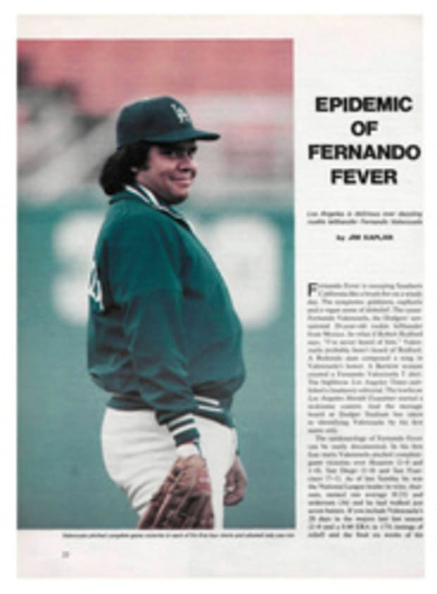 Fernando Valenzuela, Mania Man Sports Illustrated