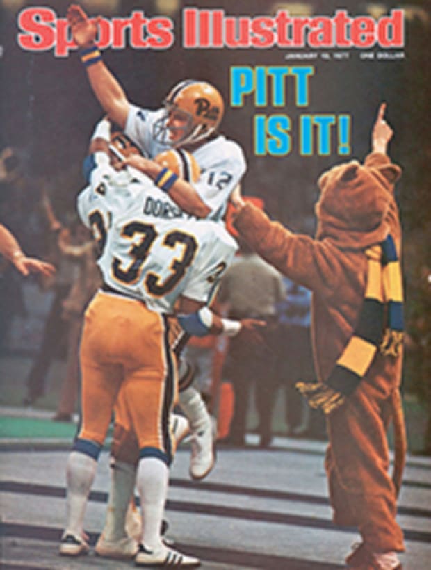 Pitt Panthers National Football Champs 1976