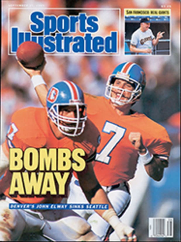 Super Bowl XXI: Phil Simms sets records as Giants crush Broncos - Sports  Illustrated Vault