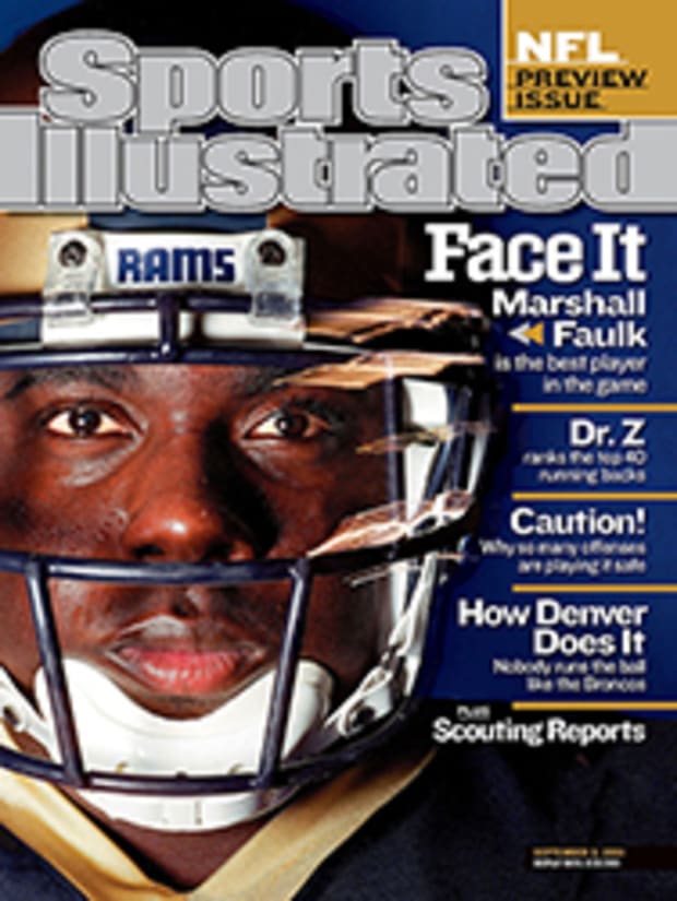 MARSHALL FAULK: By land or by air, one of NFL's all-time greatest threats