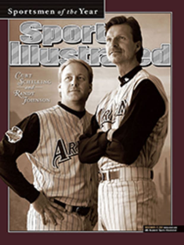 Arizona Diamondbacks Curt Schilling, 2001 World Champions Sports  Illustrated Cover by Sports Illustrated