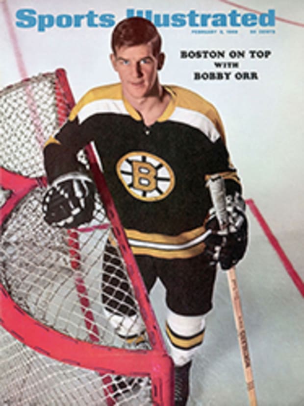 In Boston, in the 70s, a stripper's 'landing strip' was referred to as a 'Bobby  Orr' because of the way he taped his stick [SFW] : r/hockey