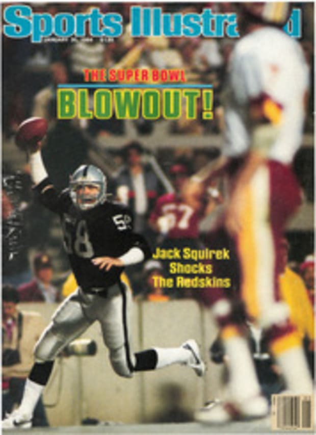 Super Bowl XVIII: A Raiders' runaway! 'Skins hogtied, 38-9 – New York Daily  News