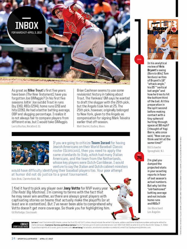 April 17, 2017 - Sports Illustrated Vault