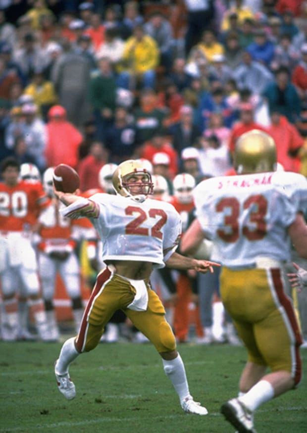 1980's Doug Flutie Team Issued Boston College Eagles Jersey