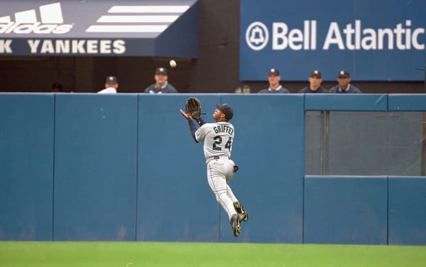 Ken Griffey Jr. hit his first homer on the first pitch he saw at the  Kingdome -- on his dad's birthday