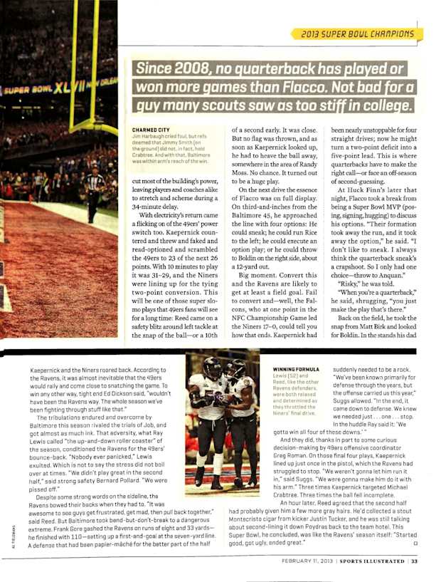 February 11, 2013 Table Of Contents - Sports Illustrated Vault