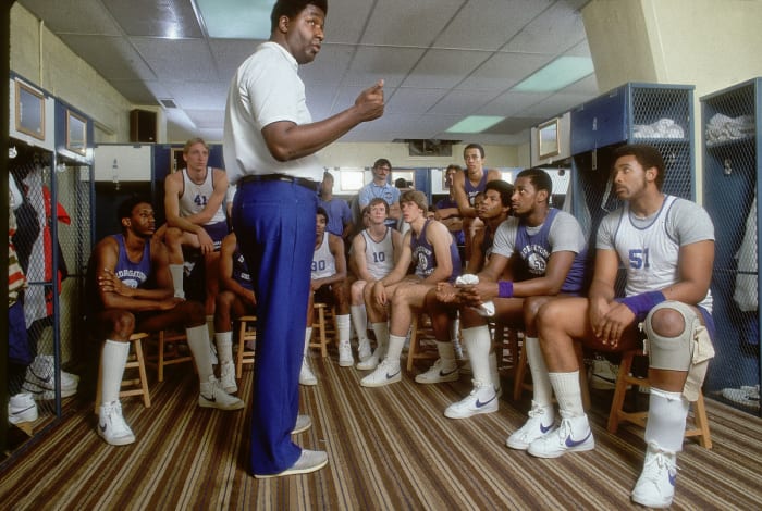 Georgetown coach John Thompson