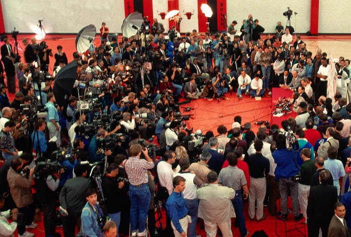 Michael Jordan retirement from Chicago Bulls 1993