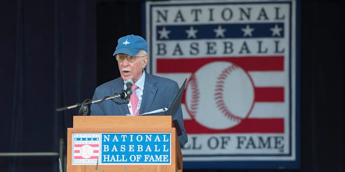 Legendary baseball writer Roger Angell